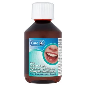 Care Chlorhexidine Antiseptic Mouthwash 0.002 300ml