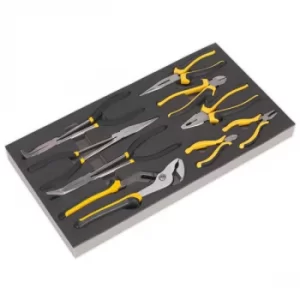 Siegen S01129 Tool Tray with Pliers Set 9pc
