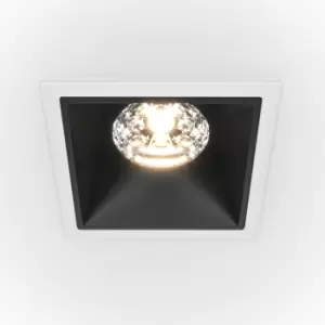 Maytoni Alfa LED Recessed Downlight White, Black, 1050lm, 3000K