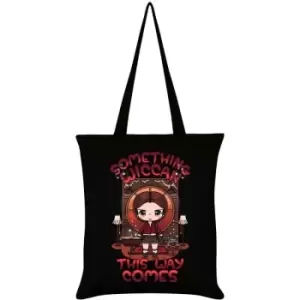 Mio Moon Something Wiccan This Way Comes Tote Bag (One Size) (Black) - Black