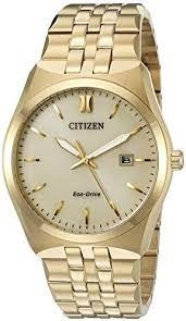Citizen White and Gold 'Corso' Eco-Drive Watch - BM7332-53P