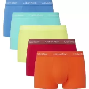Calvin Klein 5 Pack Low Rise Boxer Shorts - Multi
