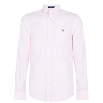 Gant Banker Stripe Shirt - Pale Pink 637