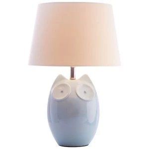 Village At Home Hector Table Lamp - Blue