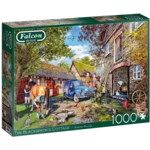 Falcon de luxe The Blacksmith&rsquo;s Cottage Jigsaw Puzzle - 1000 Pieces