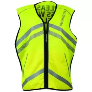 Weatherbeeta Childrens/Kids Please Pass Wide And Slow Reflective Vest (L) (Hi Vis Yellow)