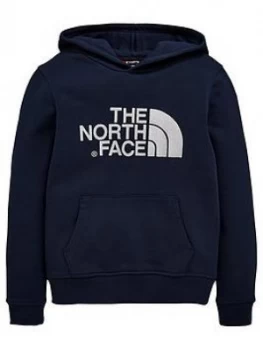 The North Face Boys Drew Peak Po Hoodie Blue Size Xs6 Years