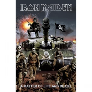 Iron Maiden - A Matter Of Life And Death Textile Poster