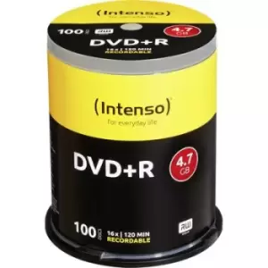Intenso 4111156 Blank DVD+R 4.7 GB 100 pc(s) Spindle