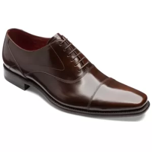 Loake Mens Sharp Shoes Dark Brown 10.5