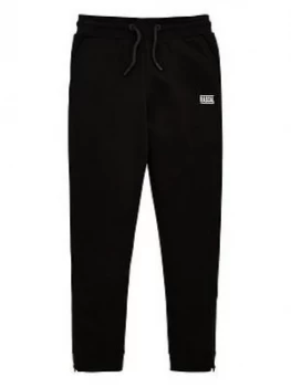 Boys, Rascal Essential Track Pants - Black, Size S, 9-10 Years