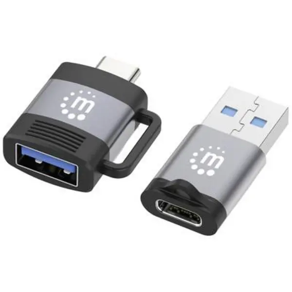 Manhattan USB 2.0 Adapter [2x USB 3.2 1st Gen port A (USB 3.0), USB 3.2 1st Gen port C (USB 3.0) - 2x USB 3.2 1st Gen connector C (USB 3.0), USB 3.2 1