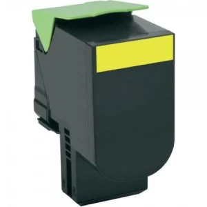 Lexmark 802SY Yellow Laser Toner Ink Cartridge