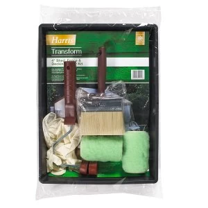 Harris Transform Shed Fence and Decking Kit - 10cm 4"