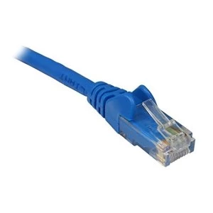 1mtr Scan Blue Cat 5e Snagless Moulded Patch Lead