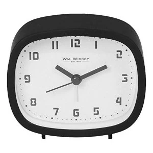 Alarm Clock with Sweep Movement - Black