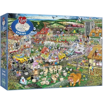 I Love Spring Jigsaw Puzzle - 1000 Pieces
