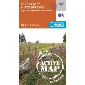 Sevenoaks and Tonbridge by Ordnance Survey (Sheet map, folded, 2015)