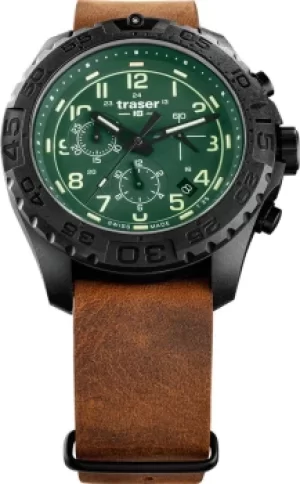 Traser H3 Watch P96 OdP Evolution Chrono Green