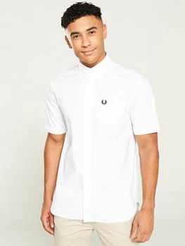 Fred Perry Classic Oxford Shirt - White, Size 2XL, Men