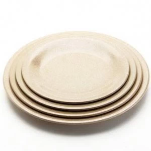 OLPRO Husk Round Plate-Small Pack of 4