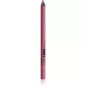 NYX Professional Makeup Line Loud Vegan Contour Lip Pencil with Matte Effect Shade 14 - Trophy Life 1,2 g