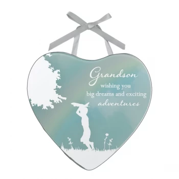 Reflections of The Heart Plaque - Grandson