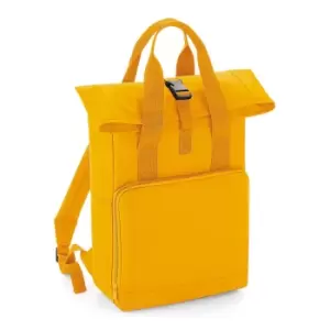 BagBase Twin Handle Roll-top Backpack (mustard)