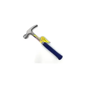 22oz Smooth Face Straight Claw Framing Hammer with Vinyl Grip E3/22SR - Estwing