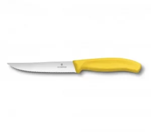 Swiss Classic Gourmet Steak Knife (yellow, 12 cm)