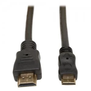 Tripp Lite HDMI to Mini HDMI Cable with Ethernet Digital Video with Audio Adapter (M/M) 0.91 m (3-ft.)
