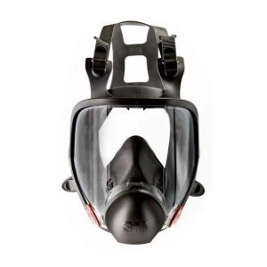 3M 6000 Series Full Face Mask Respirator Small Dark Grey
