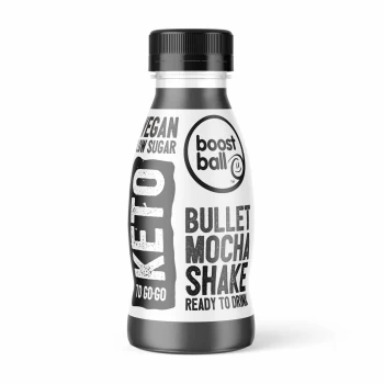 BoostBall Keto Protein Shake - Bullet Mocha 310ml
