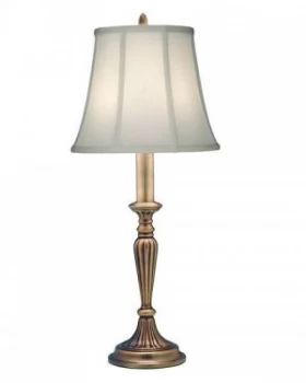 1 Light Table Lamp Antique Brass, E27