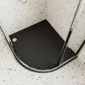 Hudson Reed - Offset Quadrant Right Handed Shower Tray 1200mm x 900mm - Slate Grey