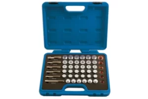 Laser Tools 5124 Oil Drain Plug Repair Kit 114pc