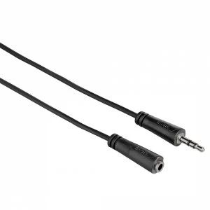 Hama Audio Extension Cable 3.5mm jack plug socket stereo 5m