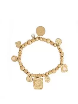 Bibi Bijoux Gold 'Molten Metal' Ball Bracelet
