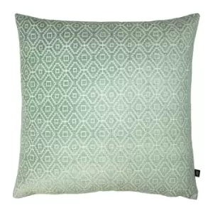 Kenza Chenille Woven Cushion Spa/Eau De Nil, Spa/Eau De Nil / 50 x 50cm / Polyester Filled