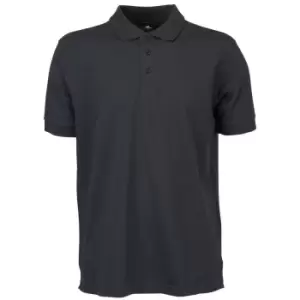 Tee Jays Mens Luxury Sport Polo Shirt (L) (Dark Grey)