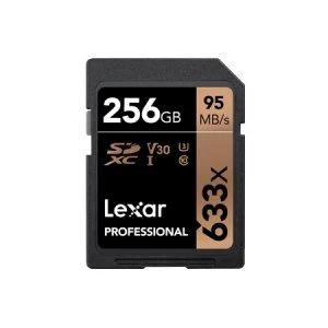 Lexar Professional 633X 256GB SDXC Memory Card