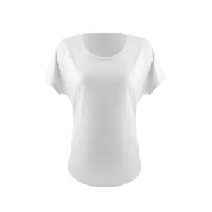 Next Level Womens/Ladies Ideal Dolman T-Shirt (XXL) (White)