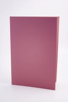 Guildhall Square Cut Folder Foolscap 250gsm Pink PK100