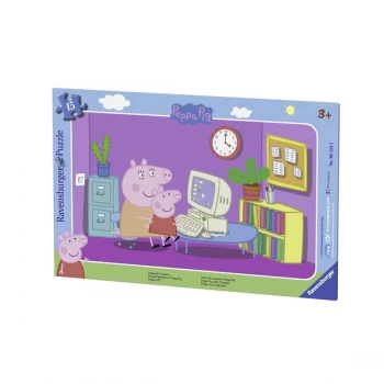 Peppa Pig in Front of The Computer Puzzle - 15 Pieces