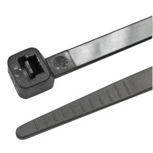 BQ Black Cable Ties L295mm Pack of 50