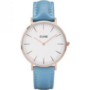 Ladies Cluse La Boheme Limited Edition Retro Blue Watch