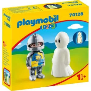 Playmobil 1.2.3 Knight With Ghost Figures