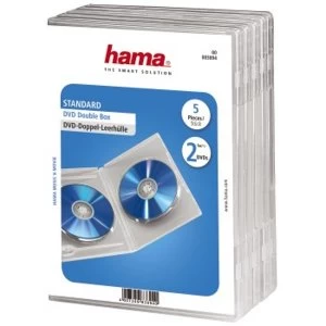 Hama Standard Double DVD Jewel Case