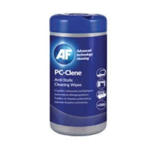 AF International PC-Clene Anti-Static Cleaning Wipes Tub Pack of 100 PCC100