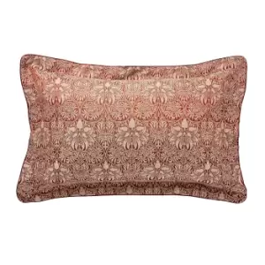 William Morris Crown Imperial Oxford Pillowcase, Red